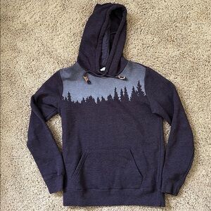 Tentree Juniper Hoodie Purple Regular Fit Women’s Pullover Size M medium
